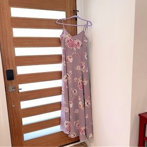 Sophie Lavender Floral Maxi Dress NWT